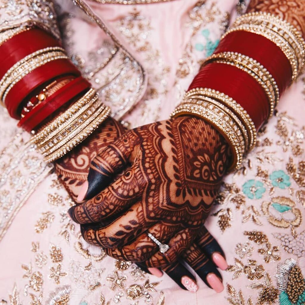 “Bridal mehandi design by professional mehandi artist”